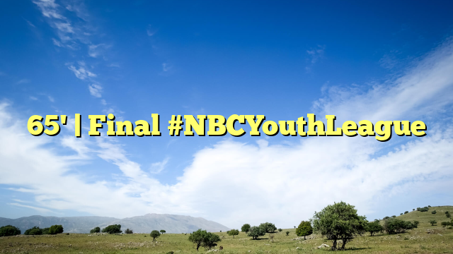 65' | Final #NBCYouthLeague
