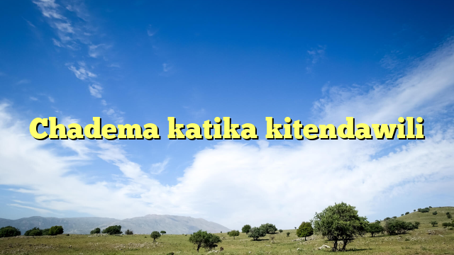 Chadema katika kitendawili