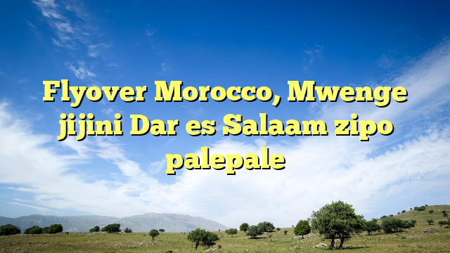 Flyover Morocco, Mwenge jijini Dar es Salaam zipo palepale