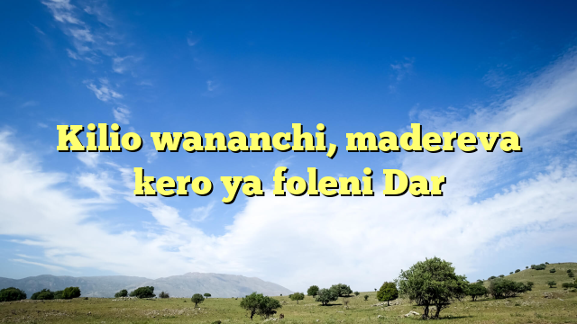Kilio wananchi, madereva kero ya foleni Dar