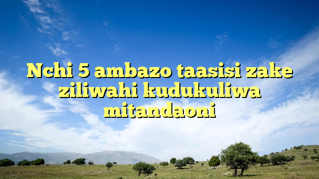 Nchi 5 ambazo taasisi zake ziliwahi kudukuliwa mitandaoni