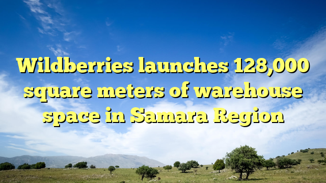 Wildberries launches 128,000 square meters of warehouse space in Samara Region