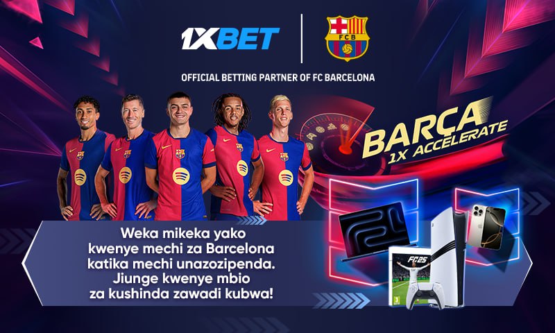 Mbetie Barcelona na ushinde zawadi kabambe kama: kompyuta mpakato za MacBook Pro 14, simu janja za iPhone 16 Pro Max na zaidi!